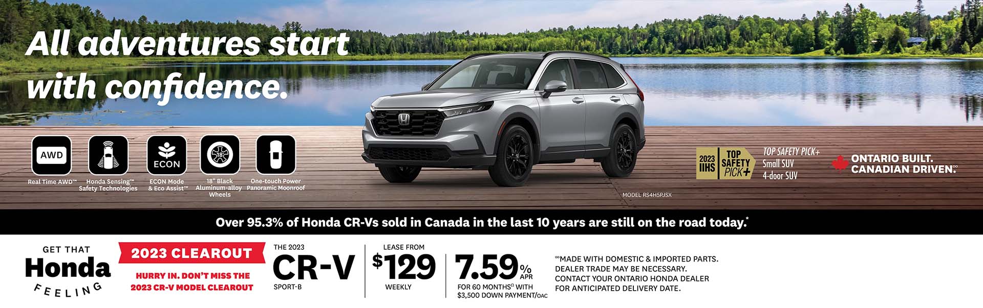 2023 Honda CR-V is available